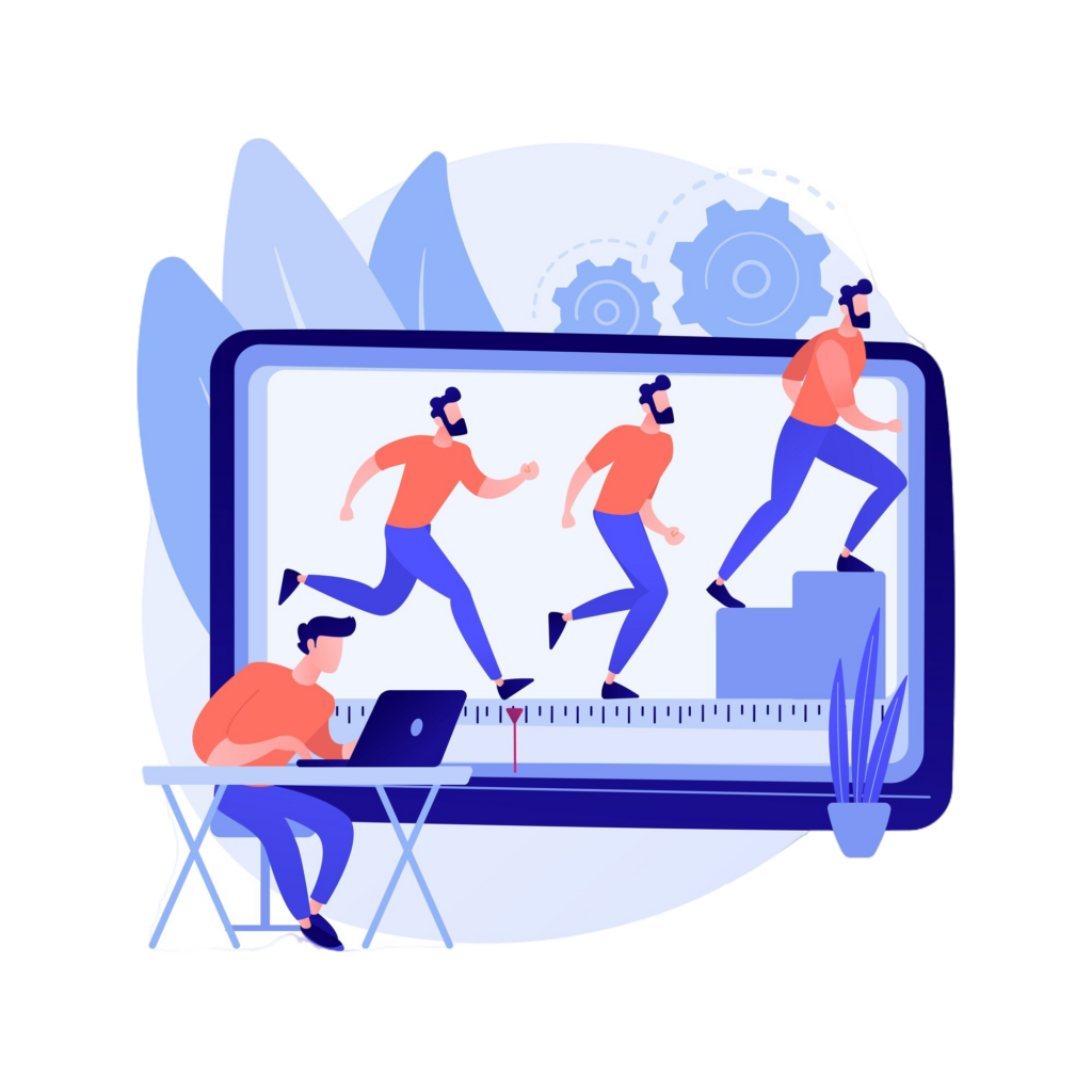computer animation abstract concept illustration